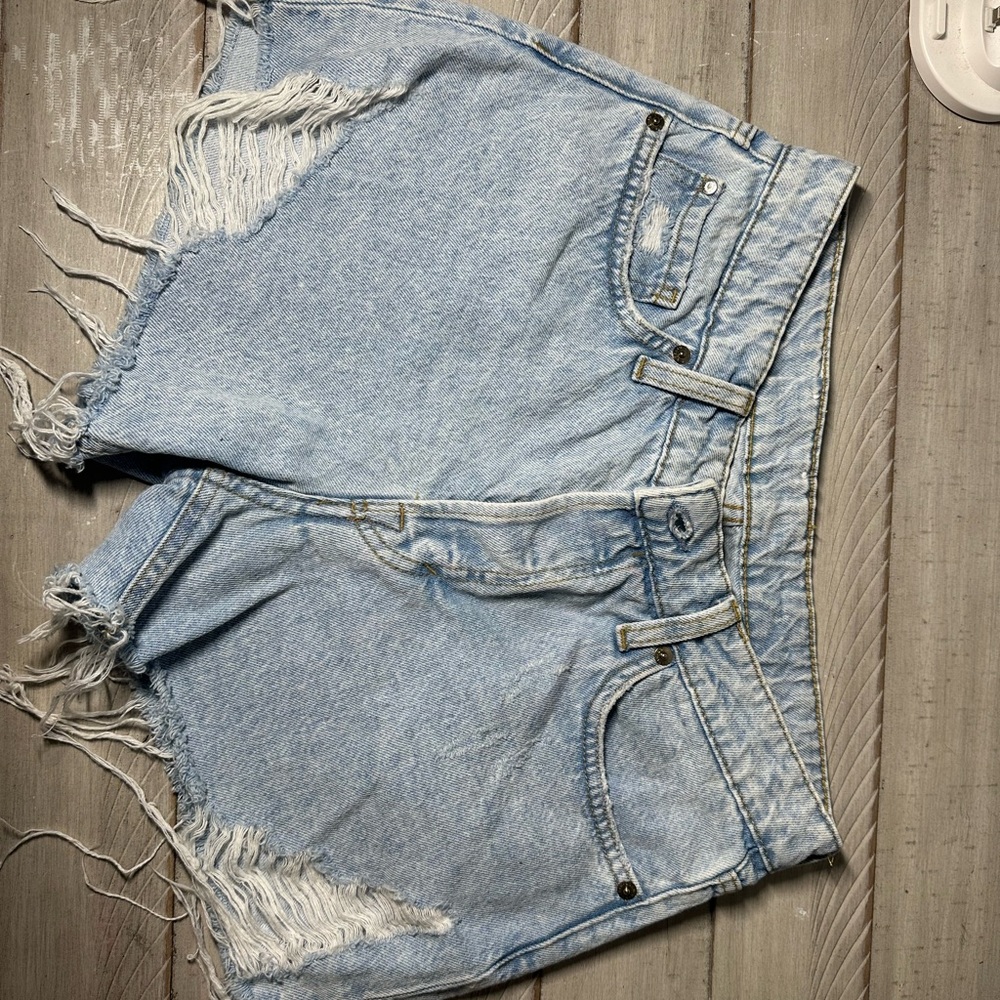 H&M Light Blue Jean Shorts